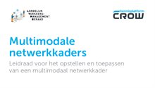 Screenshot van het dekblad van leidraad voor "Multimodale Netwerkkaders" van de CROW