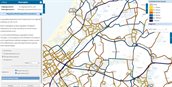 Afbeelding module wegvaksnelheid/capaciteit veranderen