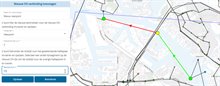Kaartweergave module Nieuwe OV-verbinding toevoegen