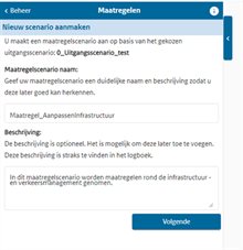 Afbeelding maatregelscenario naam geven