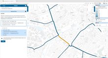 In deze printscreen is te zien welke selected link-analyses reeds zijn uitgevoerd en is te zien op welke manier de selected link-analyses zijn te selecteren op basis van attributen.