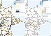 Kaartbeeld effectenmodule Intensiteit Auto